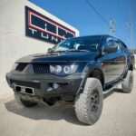 Phares av Angel Eyes CCFL Mitsubishi L200 05 - fond noir - Image 3