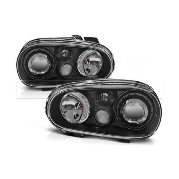 Phares av type R32 VW GOLF 4 98-02 - Noir - Image 2