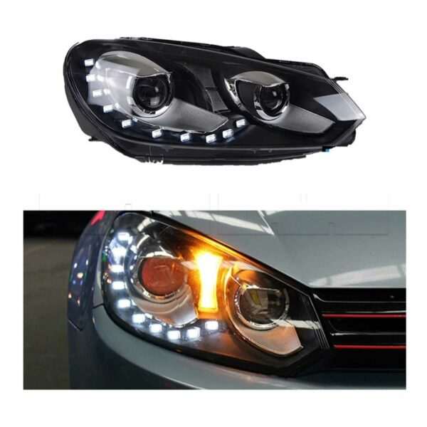 Phares av LED VW Golf 6 - 15 LEDs - Image 2