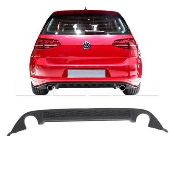 Sous pare-chocs ar VW Golf 7 GTI - sorties G + D - Image 2