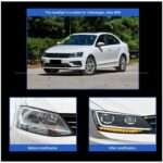 Phares av LED VW Jetta 6 11-UP - look version Xenon - Image 2