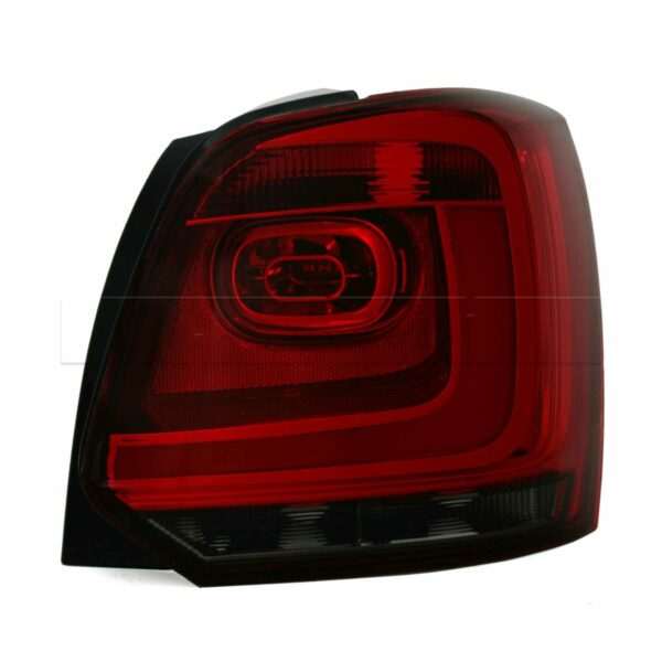 Feux ar LED Bar VW Polo 7 (6R) rouge/fumé - Image 2