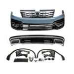 Pare-chocs av complet + Extensions d'ailes + Emblemes latéraux VW Tiguan Rline 17-> - Image 4