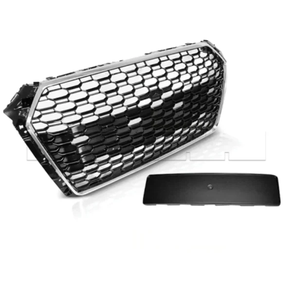 Calandre AUDI A4 RS4 Type B9 - 16 - >19 - Gris/Noir