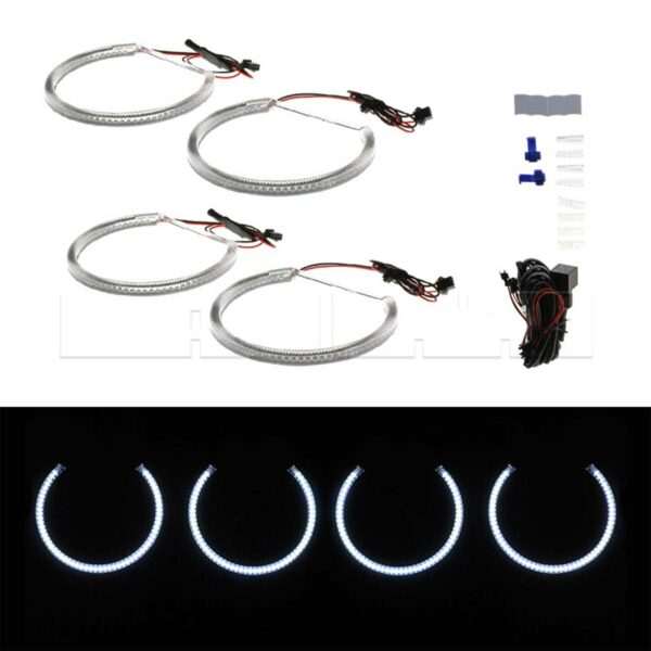 Kit anneaux angel eyes CCFL pour BMW E46 - Image 2