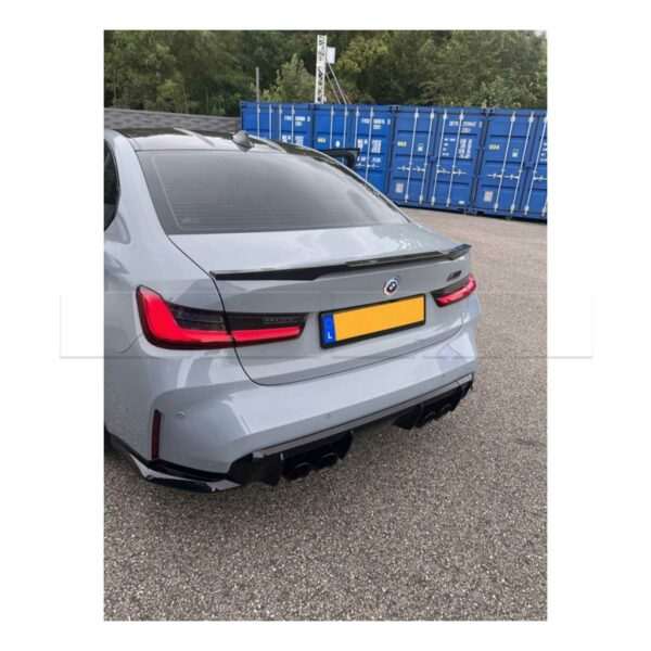 Spoiler ar M3 BMW Serie 3 G20 - Noir brillant réf 475 - Image 2