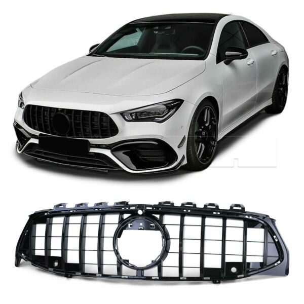 Calandre MER. CLA W118 - GT - Black