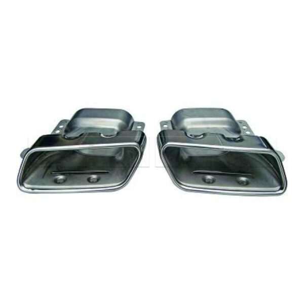 2 Embouts d'échappement W176 / W216 / W221 / V251 / X164 - OEM : A2214901727 (left) + A2214901827 (right)