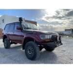 Pare-chocs av acier Toyota Land Cruiser 80 - arceau central - Image 2