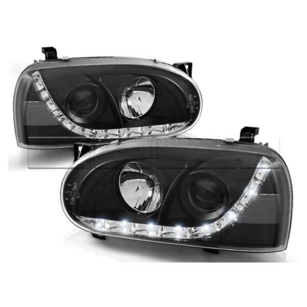 Phares av LED VW Golf 3 92-97 - V2