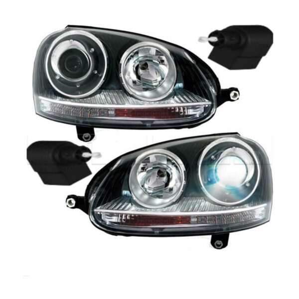 Phares av VW GOLF5 03-08 - Look Version Xenon
