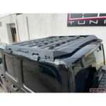 Galerie de toit TOPFIRE JEEP Wrangler JL 4 portes - Noir - Image 3