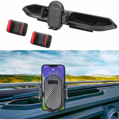 Rangement central avec support téléphone JEEP Wrangler JL