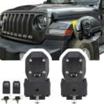 Attaches capot avec clé JEEP Wrangler JL - Image 2