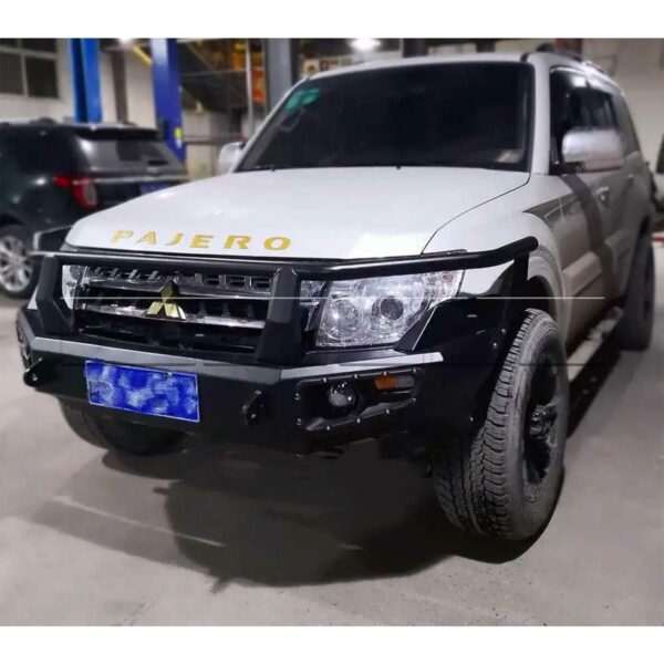 Pare-chocs av acier Mitsubishi Pajero 4 - V93/V97 - Image 3