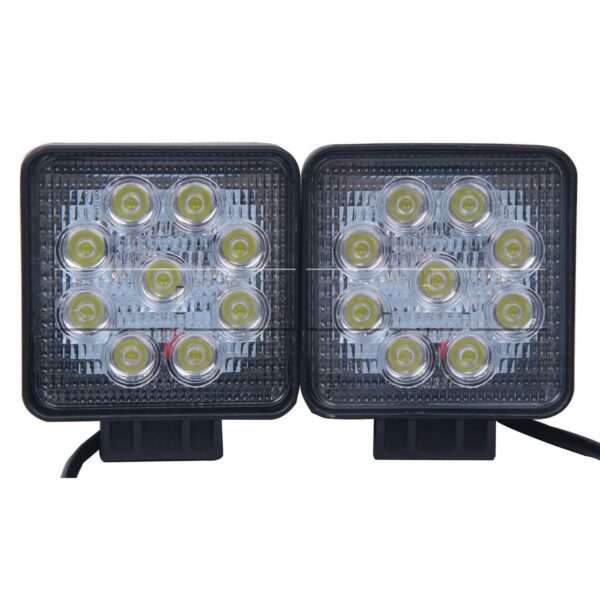 Phare additionnel carré LED 27W 30° - 1pc