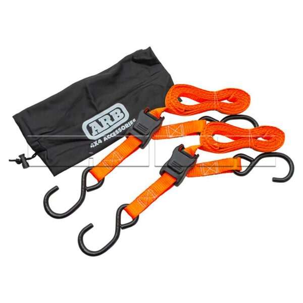 Sangles d'amarrage sans cliquet (3m x 2,5cm) - 2pc