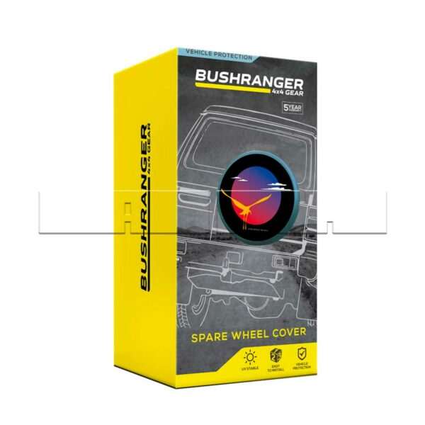 Housse de roue de secours Bushranger - Noire
