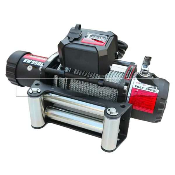 Treuil T-MAX Musclelift 4,3T 12v - Câble acier