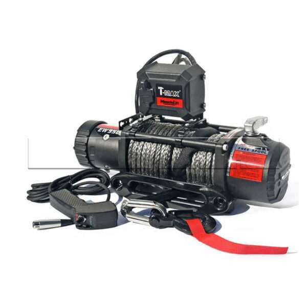 Treuil T-MAX Musclelift 5,67T 12v - Corde synthétique