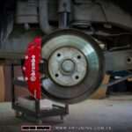 Caches étriers Brembo 3D - 24cm - 2pcs - Rouge - Image 3