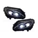 Phares av Merc. Classe C W205 15-19 - Halogene Upgrade LED - Image 3