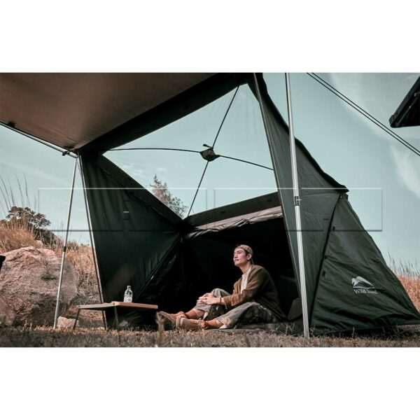 Tente triangulaire WildLand 3 personnes New Style - Hub Ridge