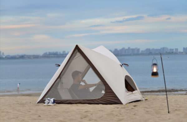 Tente triangulaire WildLand 2-3 personnes - Cambox Shade Lux - Image 2