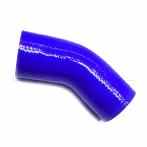 Durite en silicone renforcée – Coude 45° diam 76mm