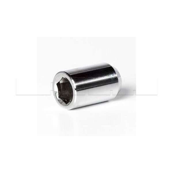 Ecrou jante M12x1.5 - six pans - chrome