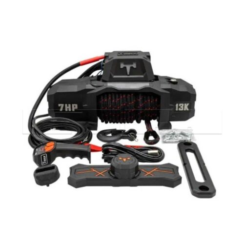 Treuil T-MAX ForceView Titan 5,9T (13000 LBS) 12V – Corde synthétique