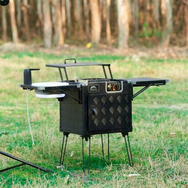 Cuisine de camping pliante et portable WildLand - Image 2
