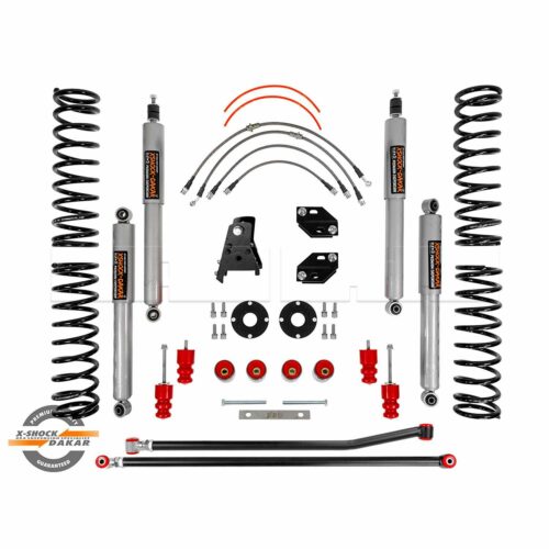 Kit suspension XshockDakar ADVENTURE +5cm MEDIUM SUZUKI Jimny 18+ 4Portes